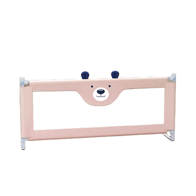 New Product 2021 Factory Supplier Bed Side Fence Toddler Kids Folding Bed Rails Fence