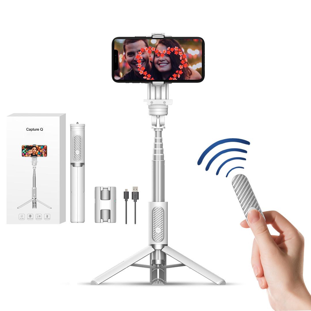 Wholesale Cell Phone Portable Handheld Stabilizers Light Live Tiktok Selfi Stick Tripod Gimbal Stabilizer