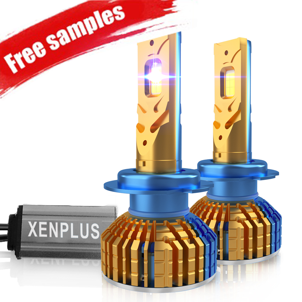 XENPLUS новый продукт F7 120 Вт большая мощность 24000 люмен H1 H4 9004 9007 H7 H11 9005 9006 9012 9007 h13 Светодиодная лампа для фар