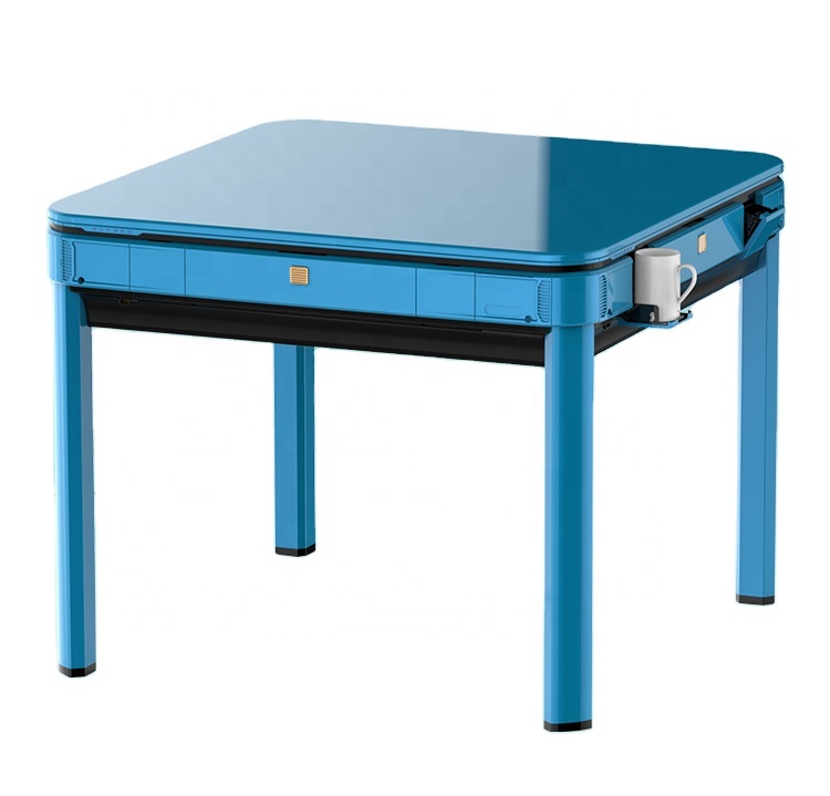 Household Multiple Colors Function Top Dining Automaic Mahjong Table