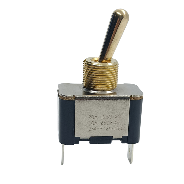 Позолоченные 2 позиции 2pin вкл/выкл AC250V 10A 125V 20A Heavy Duty средней рокер тянуть нержавеющая сталь тумблер