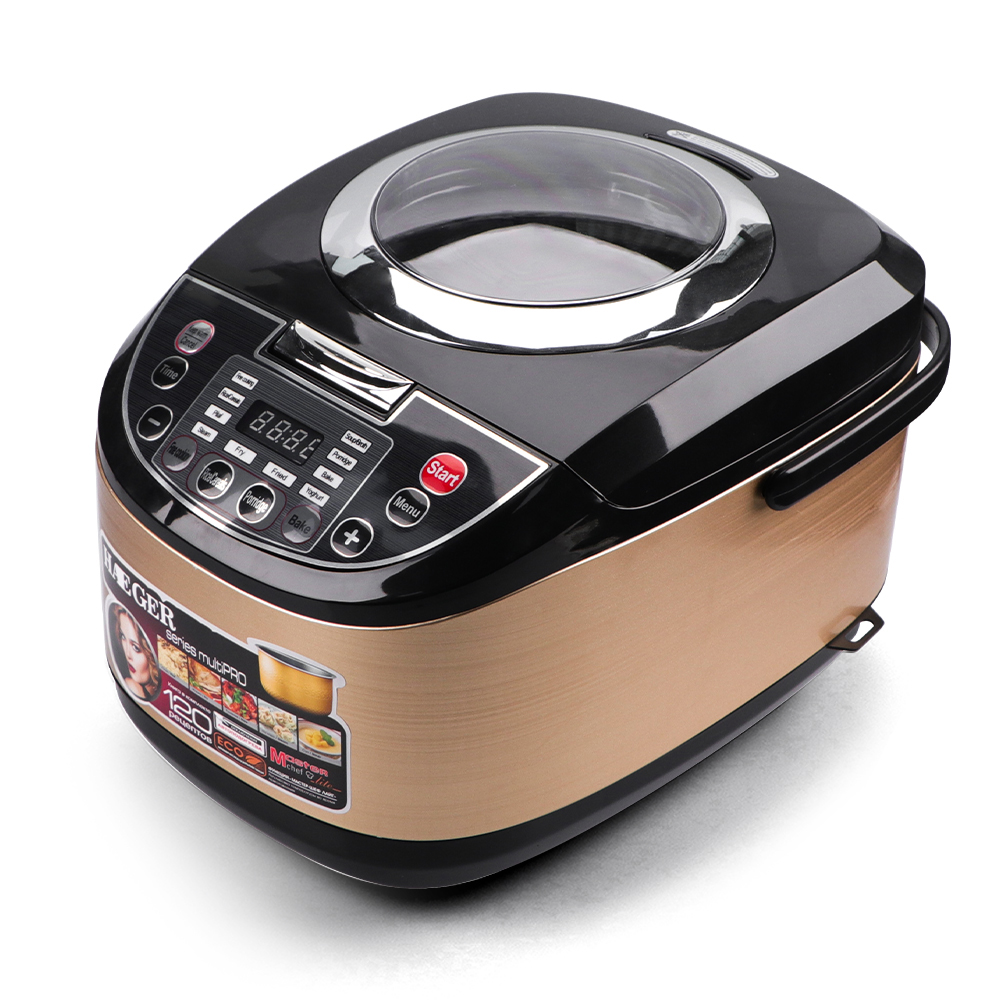 5L Multifunction Digital Programmable Rice Cooker Food Steamer Easy Operate With Steam & Basket