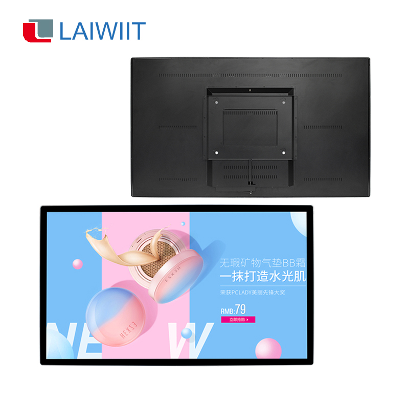 LAIWIIT настенный ЖК-дисплей 75 дюймов IR touch ультратонкий дистанционный ЖК-дисплей
