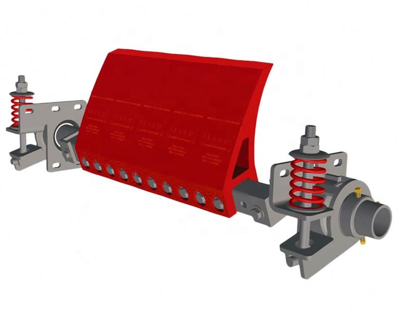 Factory self-adjustable polyurethane conveyor belt cleaner scraper