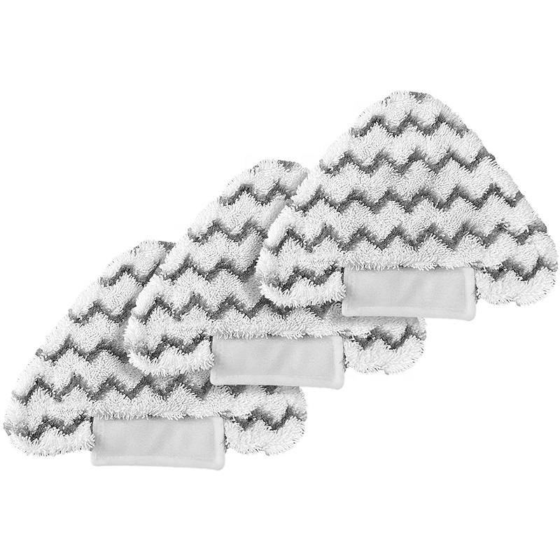 Factory Directly Sell Microfiber Mop Pad for Shark Lifting Steam Mop Floor Cleaning Triangle Mop Head