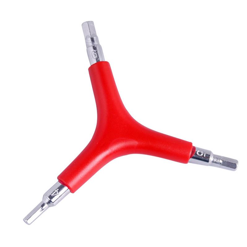 HLM Y Shaped Hex Wrench Bicycle 3 Way 456mm Spanner Bike Allen Hex Key Tools Hexagonal Service Repair wrenches TOL 110