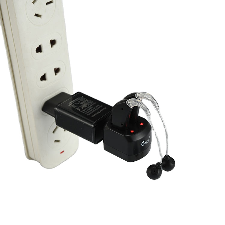 USB Перезаряжаемый слуховой аппарат, Интеллектуальный усилитель, слуховой аппарат для телефона за ухом