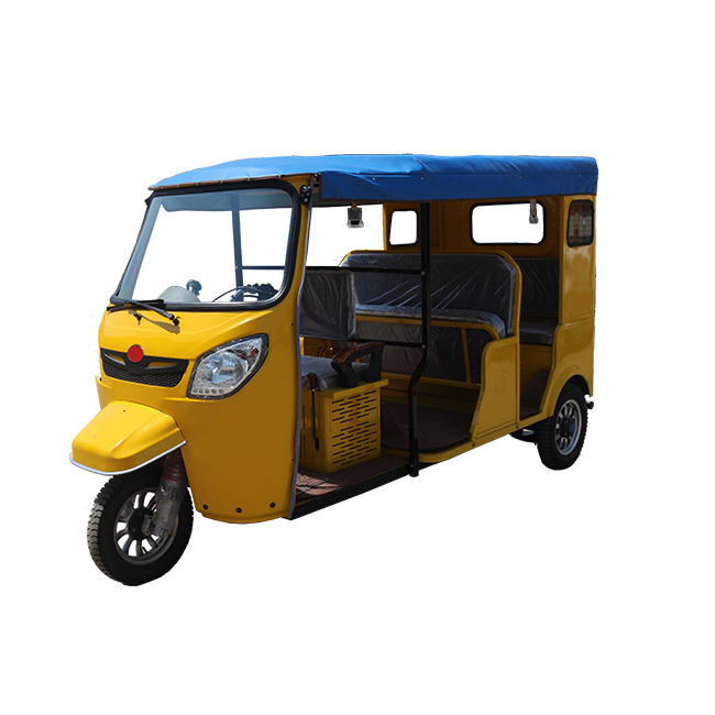 Трехколесный пассажирский трехколесный мотоцикл Tuktuk с бензиновым двигателем