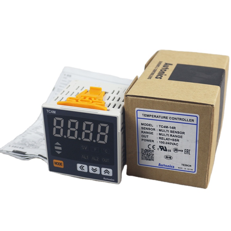 TC4S-14R Autonics новый подлинный регулятор температуры 4-цифровой дисплейный контроллер температуры TC4S-24R