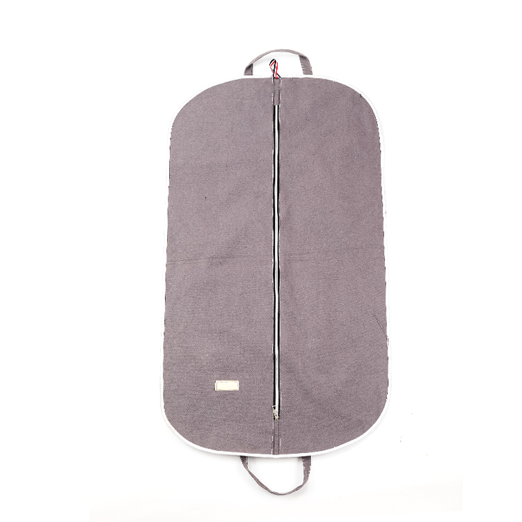 Custom logo foldable dustproof storage cotton cloth reusable garment bag