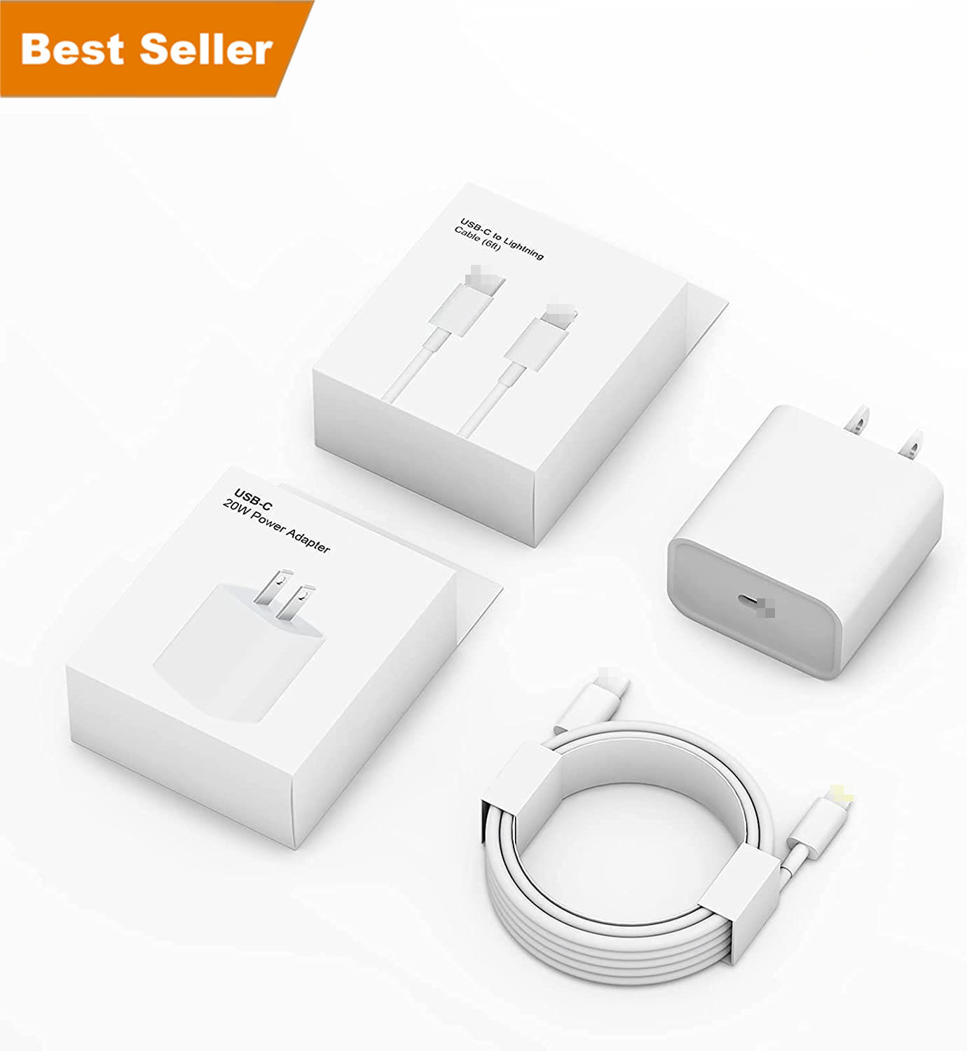 Оригинальные товары, с коробкой для Apple, кабель типа C, быстрая зарядка, 3 А, Usb для Iphone, IOS, кабель передачи данных для мобильного телефона, 1 м, 2 м