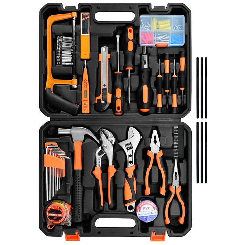 Tool Set 148-Piece Home Repair Tool Kit for Men Women College Students Household Basic Hand Tool Sets with Case for Home Mainten