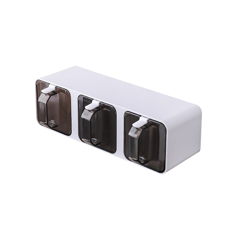 2023 New Seasoning box wall-mounted seasoning jar household kitchen salt and monosodium glutamate set combined seasoning box