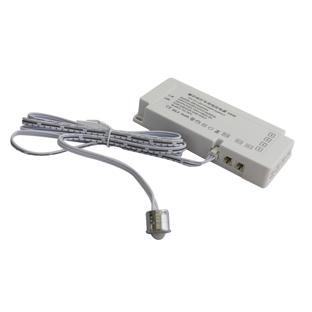 12V 5A Flame-Retardant Pp Material Multiport Port Usb Transformer For Cabinet Light