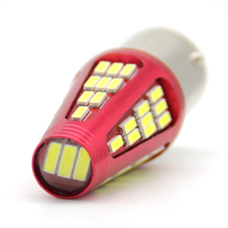 Высокая яркость 4014 48smd ba15s ba15d 1156 1157 7440 7443 3156 3157 светодиодный световой сигнал для автомобильных аксессуаров