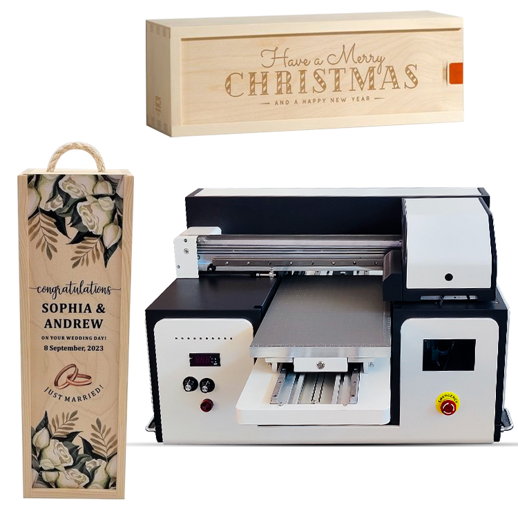 Small UV flatbed printer 30*45CM size with Epson XP600 TX800 head mini digital printer