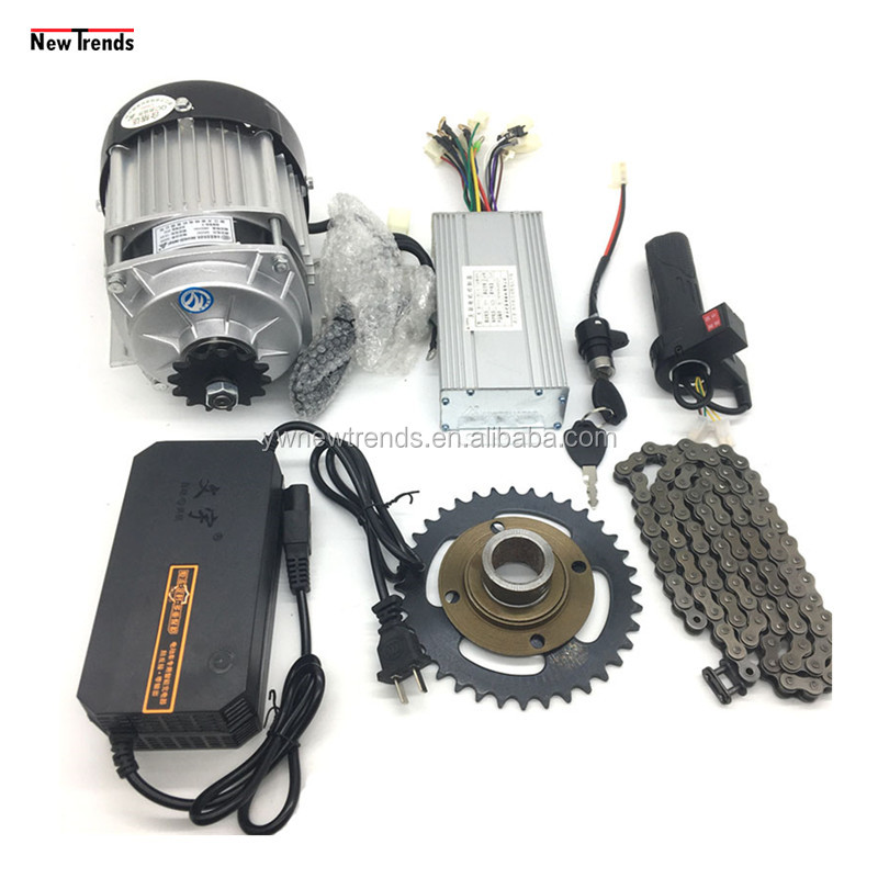 BM1418ZXF 1000 Вт 48 в 60 в электрический трицикл ATV рикша двигатель постоянный магнит DC бесщеточный двигатель и контроллер комплект преобразования