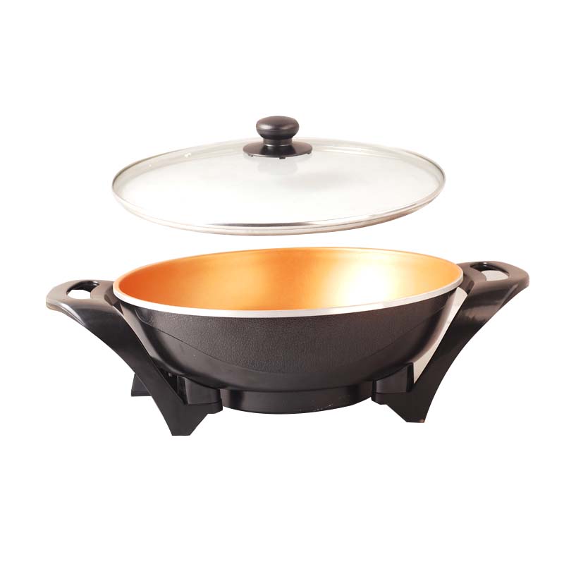 Автоматический термостат управления закаленное стекло Teppanyaki Pan Электрический гриль в продаже
