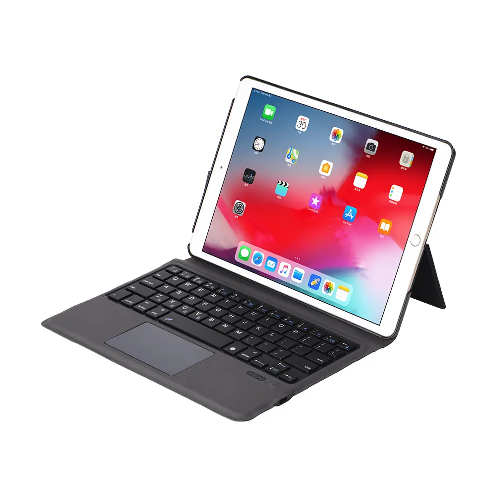 Для ipad pro 10.5in/air3 10.5in/7generation 10,2 inKeyboard Case беспроводной планшет клавиатура чехол с тачпадом карандаш держатель