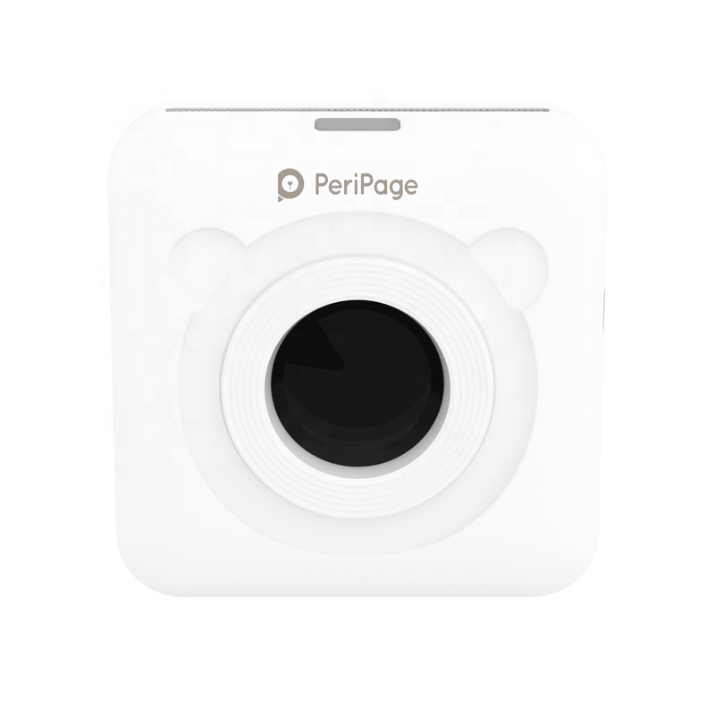 Миниатюрный портативный термопринтер для фото Peri page C6 203 точек/дюйм, беспроводной принтер для этикеток