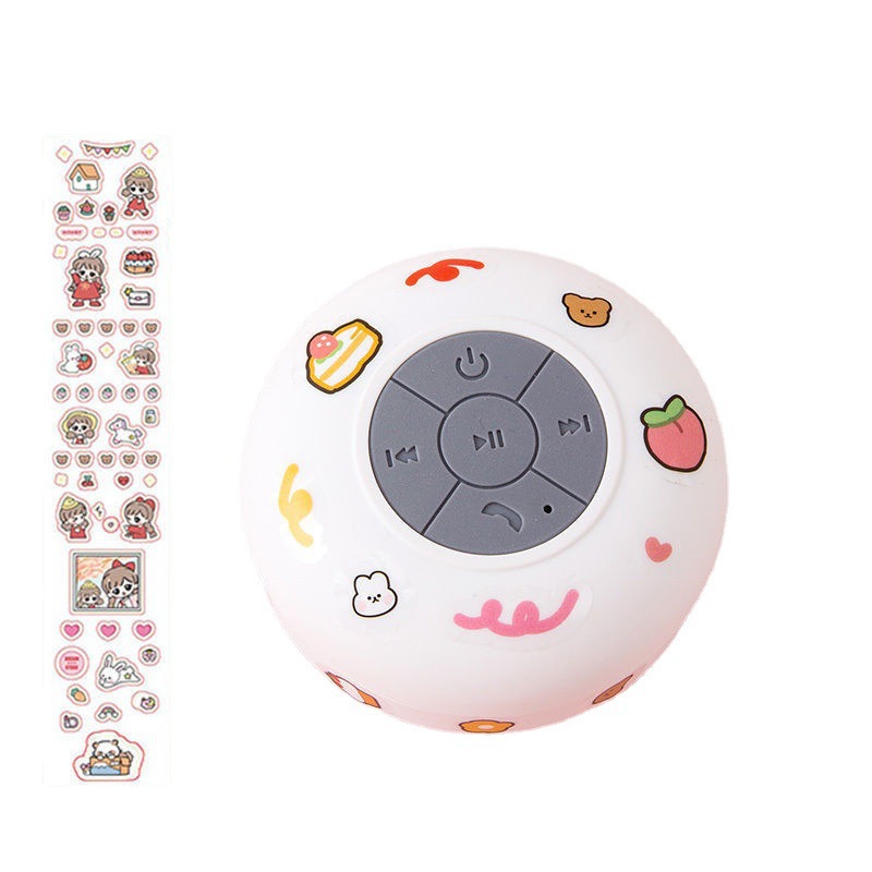 2021 Wholesale mini speaker IPX4 waterproof sucker stereo customize color wireless mini portable speaker