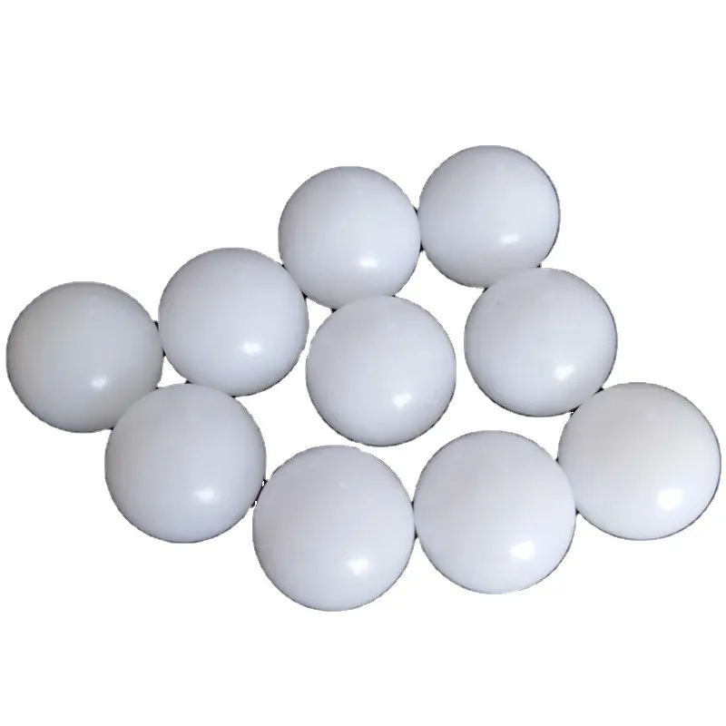 17mm Delrin Polyoxymethylene POM white solid Plastic Bearing Balls