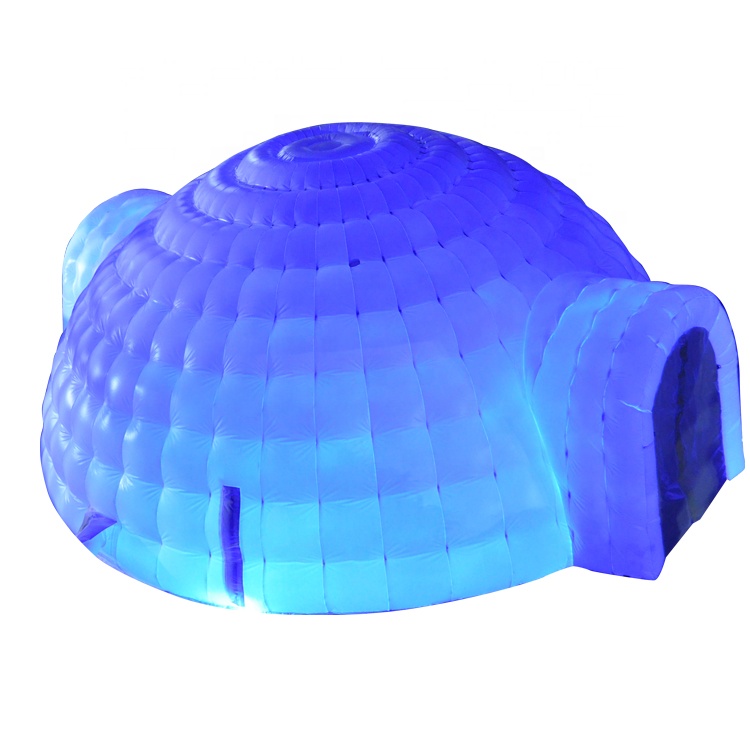 NFPA устойчивость к пламени, постоянно надувная вечерняя палатка Igloo 20 'x 20'