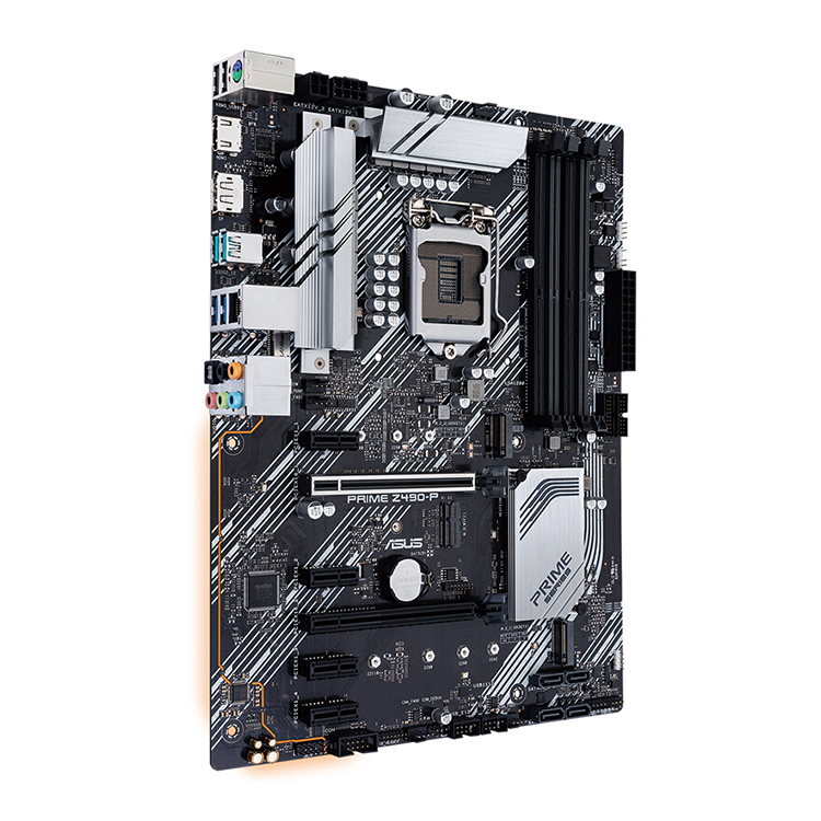 В наличии Материнская плата ASUS PRIME Z490-P блок питания ATX игровая материнская плата 10900K 10850K 10700K с Intel Z490 LGA 1200 игровой материнской платы