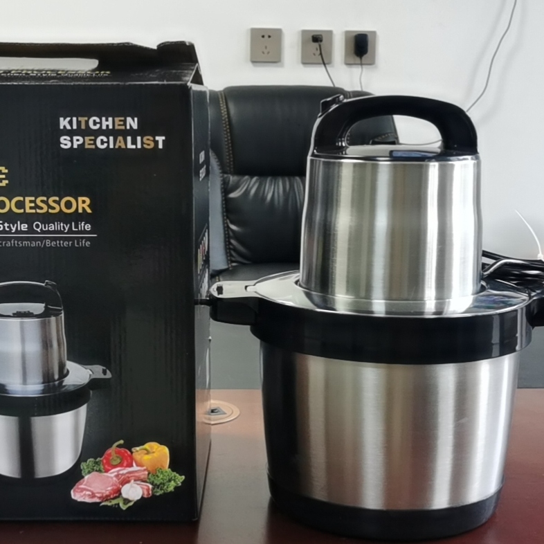 6L 304 stainless steel meat grinder yam pounder and fufu machine for home use