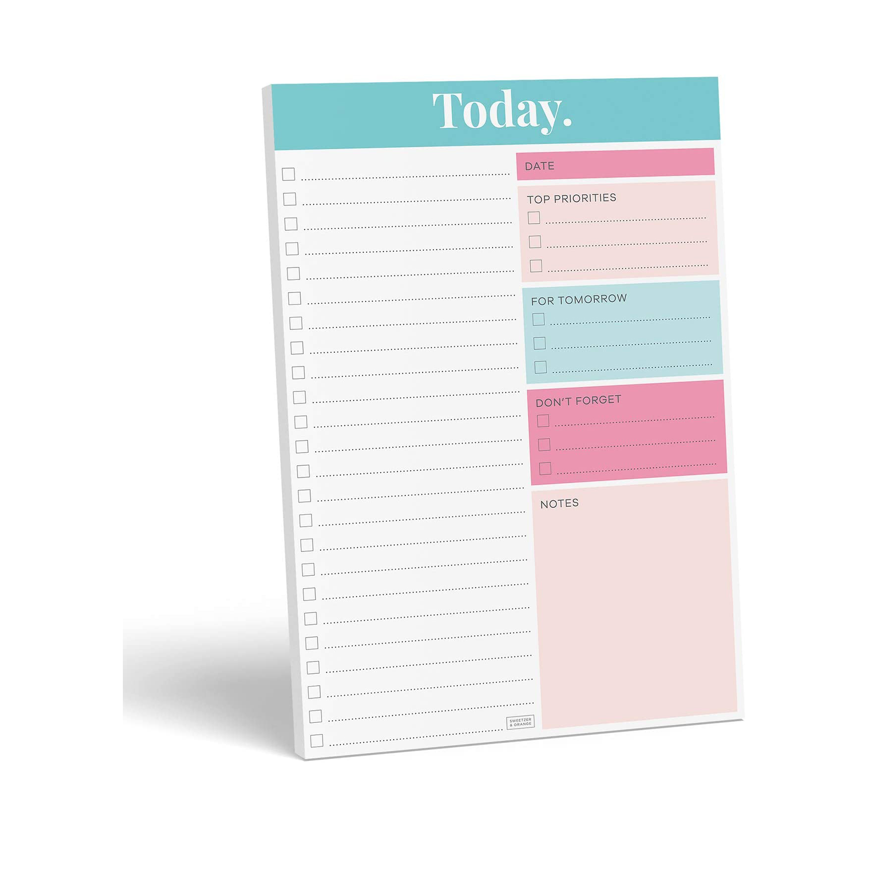 A4 Office Personalized Wholesale Tear Off Notepads A6 Large Mini Small Branded Teacher Hotel Meal Christmas Custom A5 Notepad