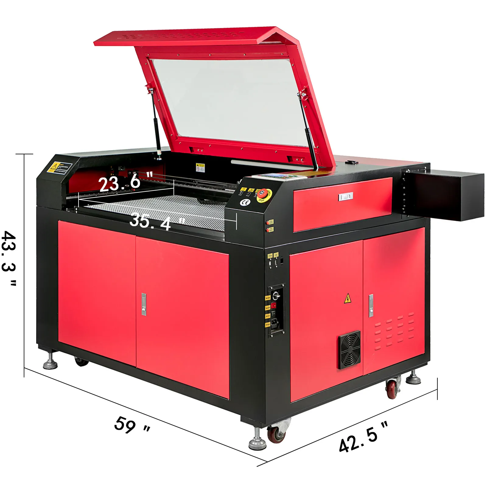 80w 100W 130w 150w 9060 CO2 Laser Engraving Machine laser cutting machine