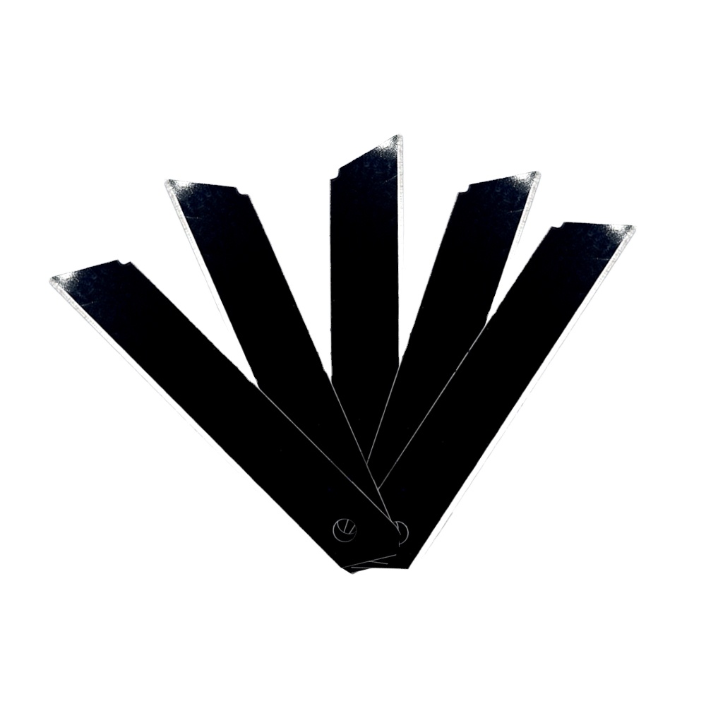 Box Cutter Utility Knife Art Knife Single Blade Plastic Office 18mm Width Metal Steel Stainless black