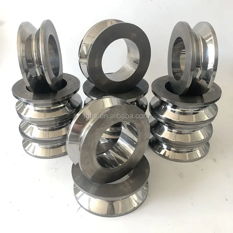 Tungsten carbide steel rolling roller ring tungsten carbide guide roller wear-resistant tungsten steel roller ring