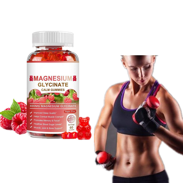 Customized Product Ngot Magnesium Sulphate Heptahydrate Glycinate Capsules Gummies Private Label