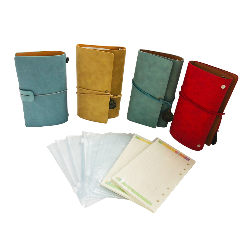 Custom logo A6 Cash Money Organizer Budget Binder Wallet Planner Notebook ,Budget Wallet With envelopes