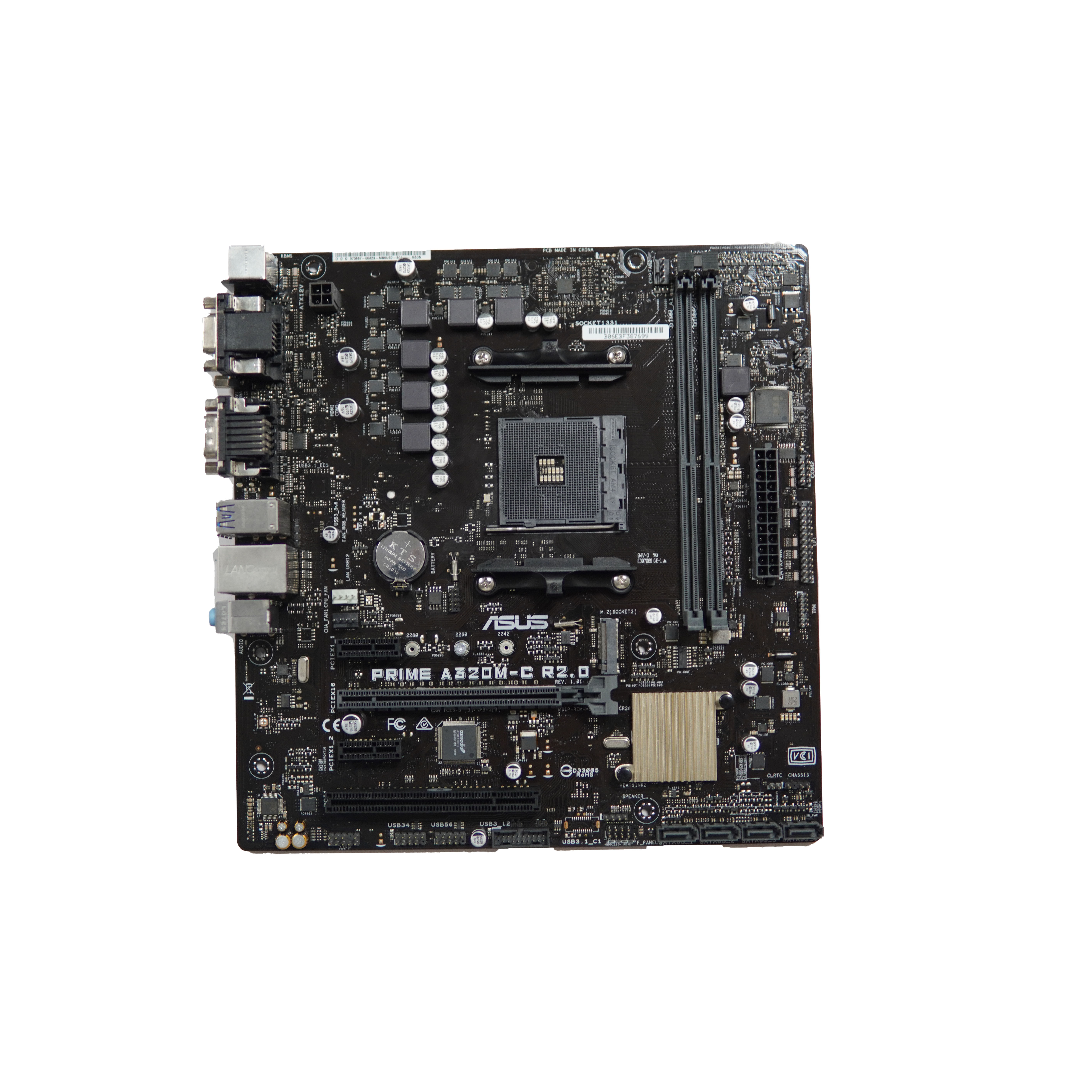 Офисный Компьютерный электронный motherboardprime A320M-C R2.0 AM4 компьютер Шэньчжэнь