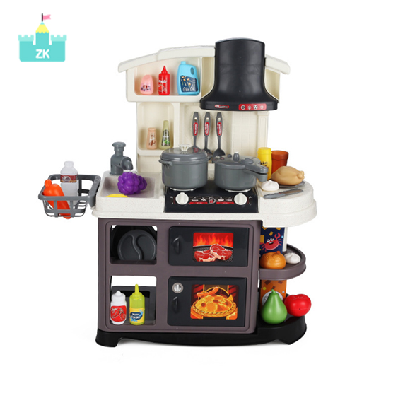 Игрушки для кухни, ролевые игры, детский кухонный набор для девочек, игрушка для готовки, пластиковая игрушка с подсветкой, ролевая игра, Кулинария, кухонная игрушка
