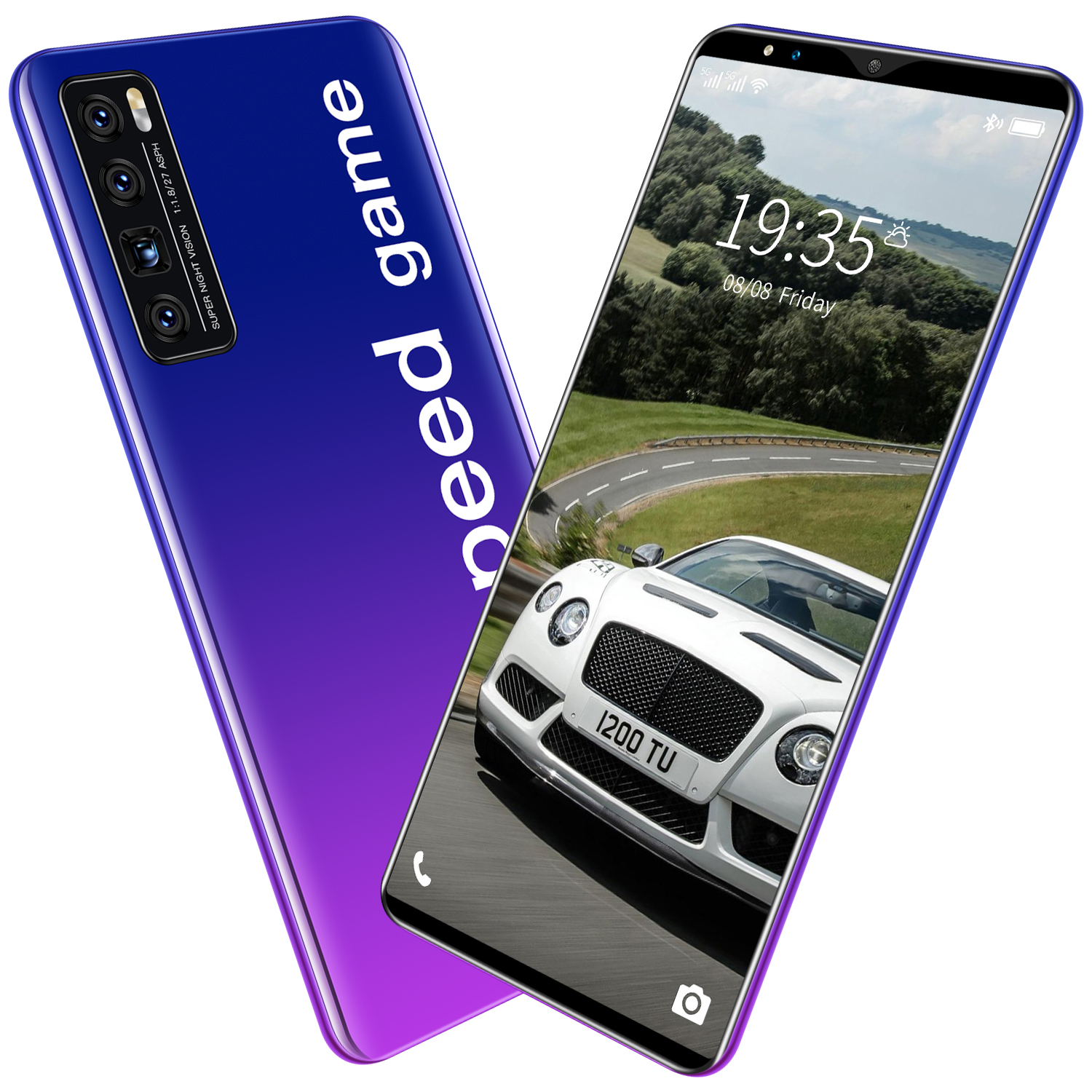 2021New Model Nowa 7 Pro Cellphone 6.1inch OLED Screen Android phone3G 4G 5G Cell mobile Phone 12GB+512GB Smartphone