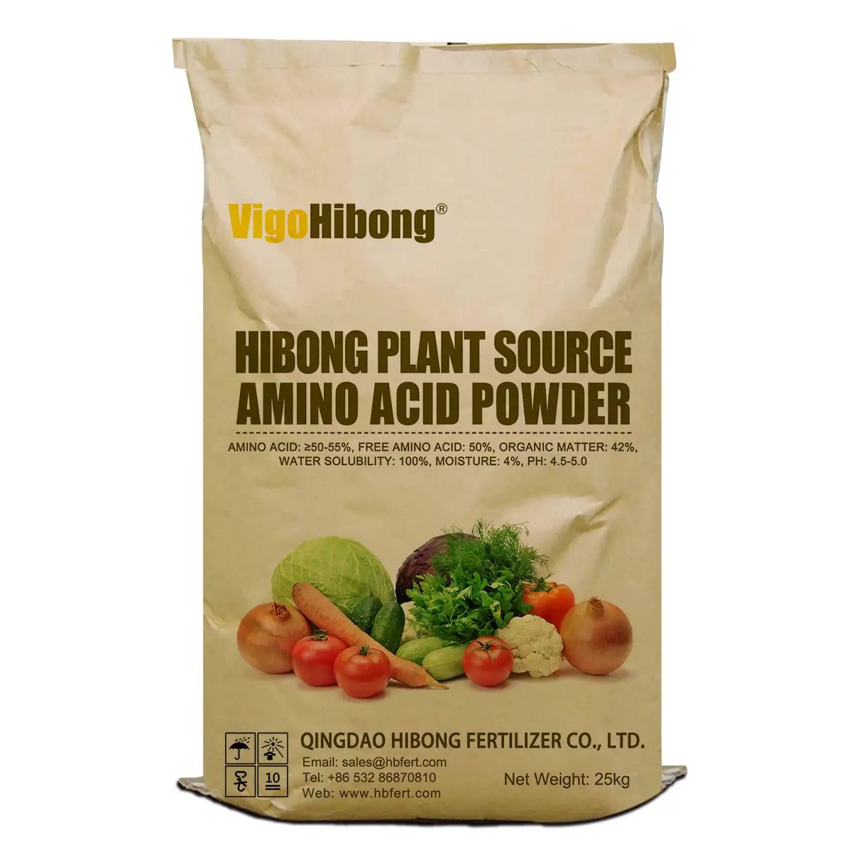 Fertilizantes agricolas 100% Water Soluble Amino Acid Powder Fertilizer For Hydroponic Cultivation