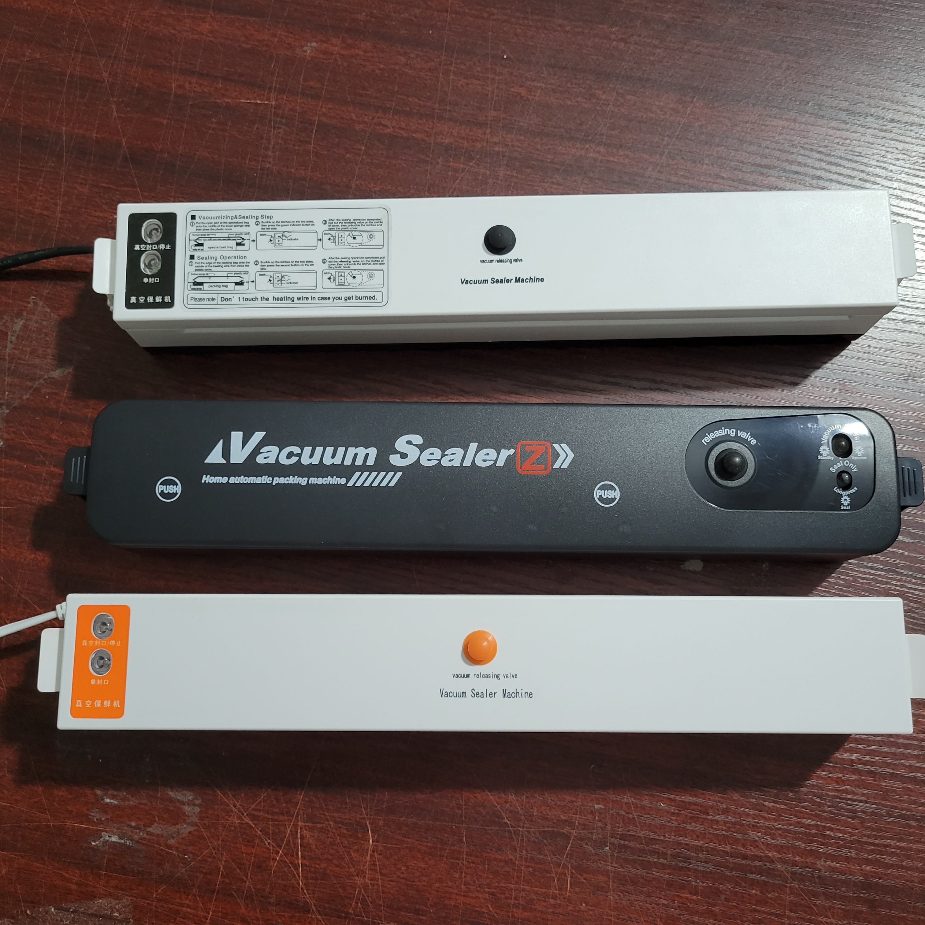 saengQ Best Electric Vacuum Food Sealer Packaging Machine For Home Kitchen Food Saver Bags Commercial Vacuum Food Sealing