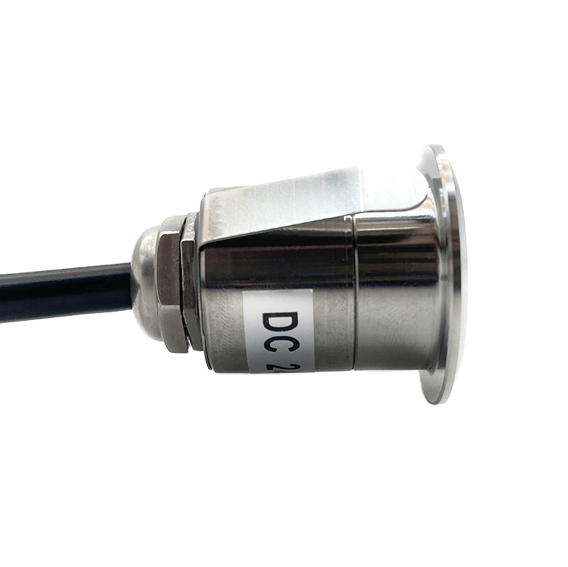Satin 304 Stainless Steel Waterproof Ip68 Led Courtesy Light Marine White 3000k Hole Size 29mm Led Courtesy Light