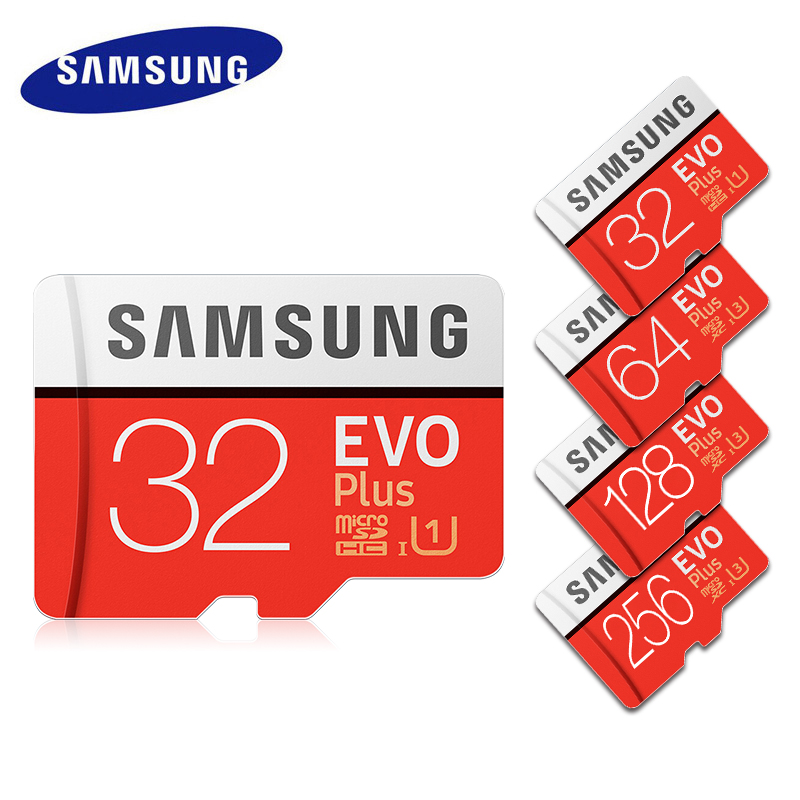 Оригинальный SAMSUNG micro EVO Plus micro SD карта 32 гб 64 гб 128 гб 256 гб 512 гб SD TF карта