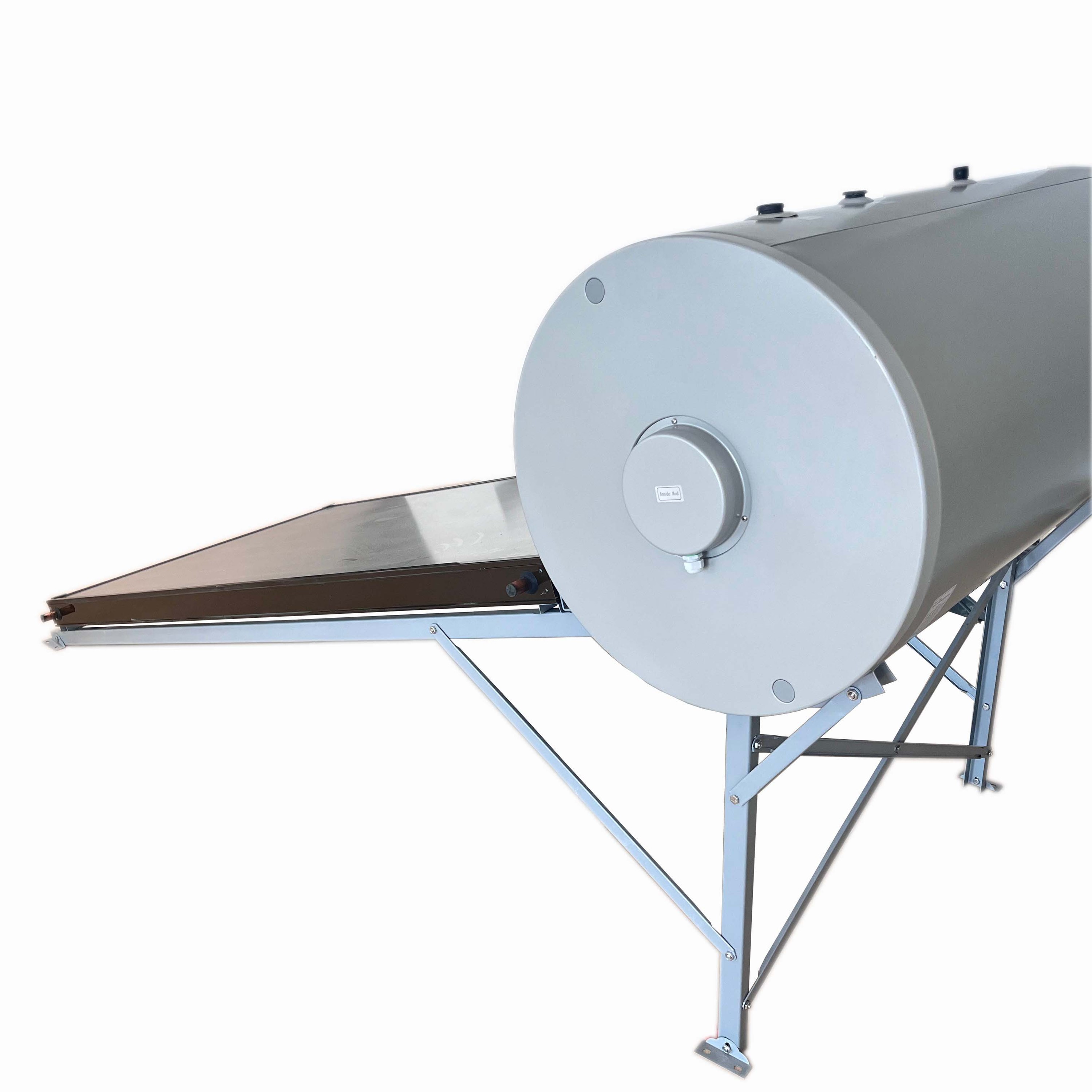 2025 OEM All-in-One Flat Plate Panel Household Heat Pipe Hot Solar Water Heater Heating for Hotels and Outdoor Use