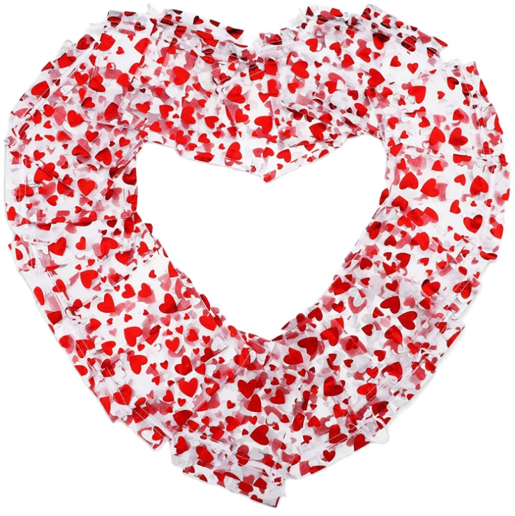 Valentine's Day love big red gauze bag/Christmas gift bundle net bag/Amazon hot style gift bag