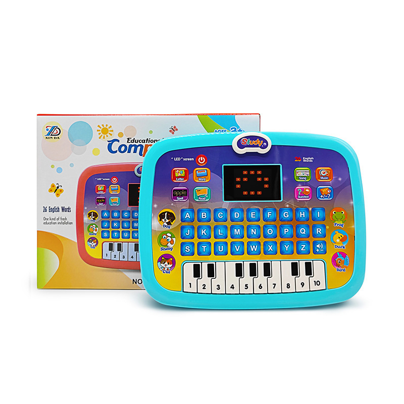 New LED Machine English Tablet Toy Funny Learn Education Used Learning Toys for Kids Early Educational
