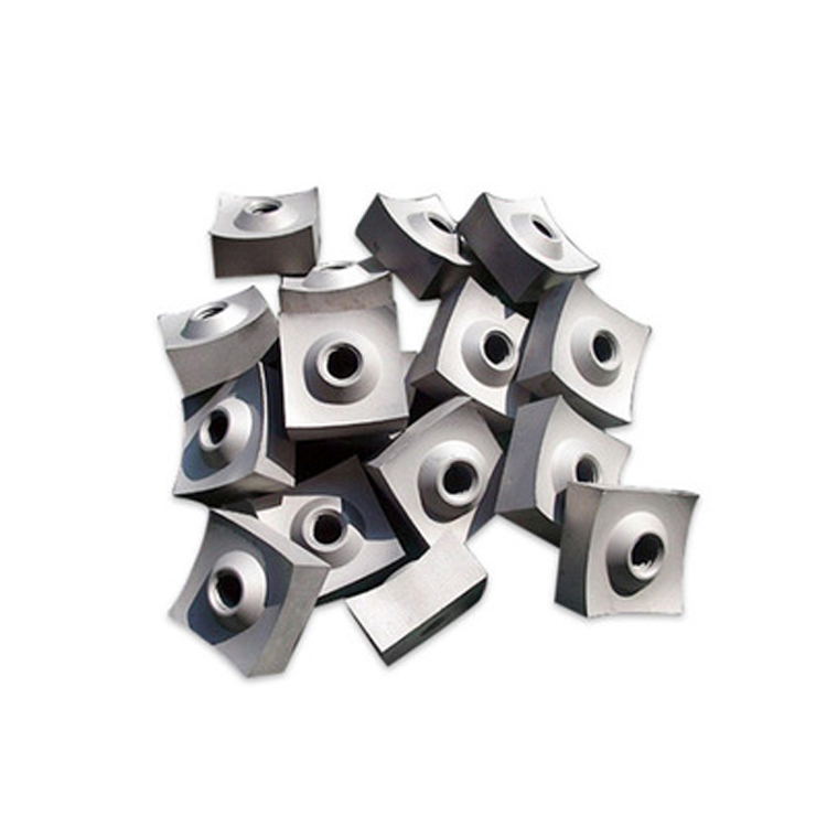 40x40mm Waste Recycling Single Shaft Paper Shredder Blades Plastic Crusher Knife Blade For Cutting Machine