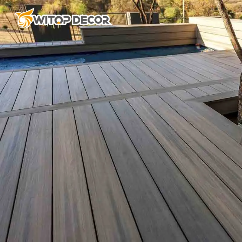 Outdoor Synthetic Wood Plastic Composite Wpc Decking