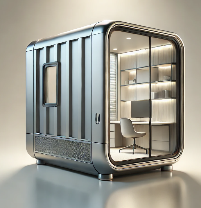 2025 Customized Apple Cabin Container House 20ft/40ft Home Office Shipping Container With Sandwich Panel Steel Material