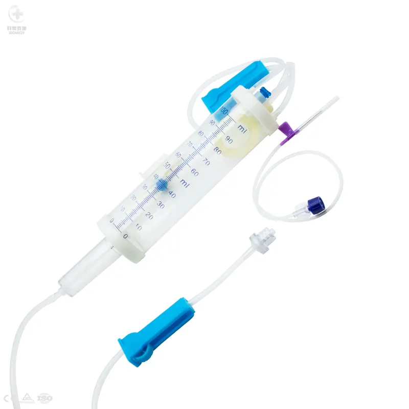 Best Quality Pediatric Disposable IV Infusion Set With Burette 100 ML 150 ML For Pediatric