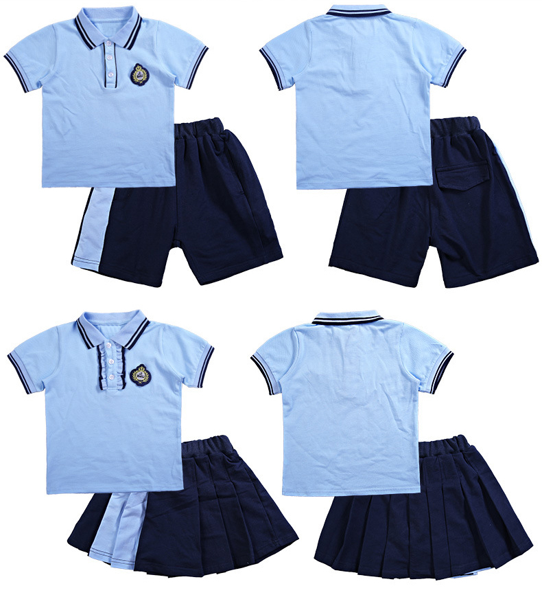 Uniforms High Quality Japanese School Girl Uniforms Primary International Short Sleeve School Uniforms